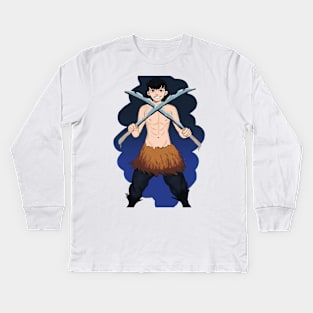 Inosuke V2 Kids Long Sleeve T-Shirt